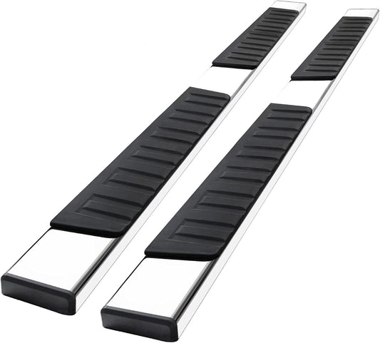 COMNOVA Running Boards Compatible with 2002-2008 Dodge Ram 1500 Quad Cab,2003-2009 Ram 2500 3500 Quad Cab, 6 Inch High Light Sta